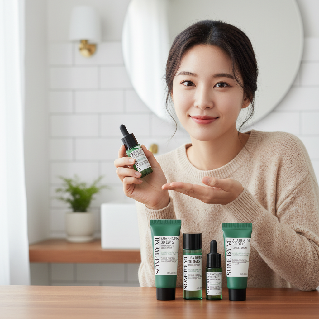 SOME BY MI – AHA-BHA-PHA Miracle AC SOS Kit – Kompletní anti-akné rutina ve 4 krocích