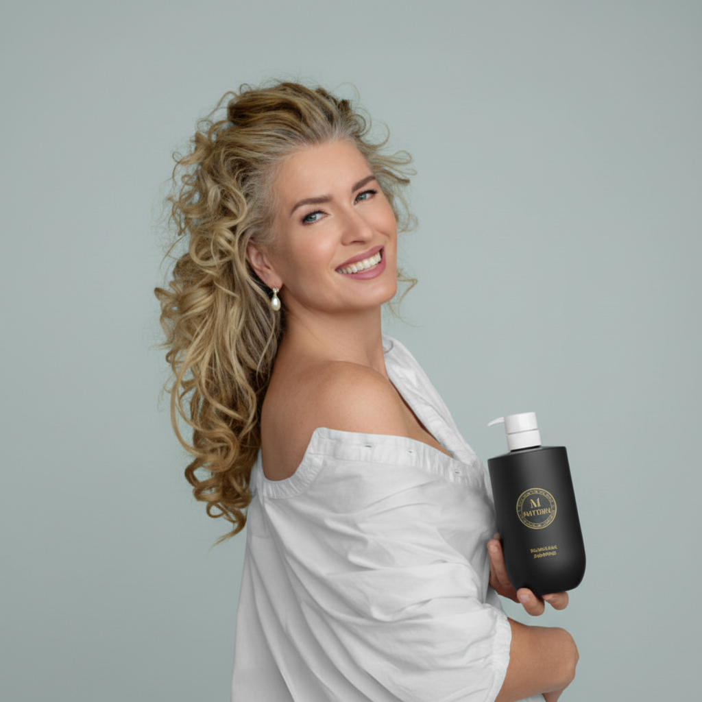 BRITISH M - KOMBUCHA SHAMPOO - Korejský vlasový šampon bez silikonů proti vypadávání vlasů 750 ml