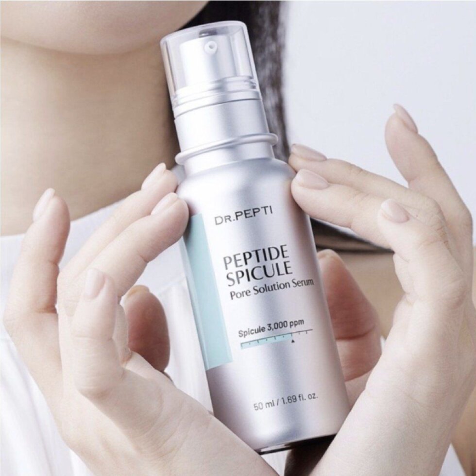 Dr. PEPTI – Peptide Spicule Pore Solution Serum – Sérum pro zjemnění pórů a hladší pleť se spikulemi 50 ml