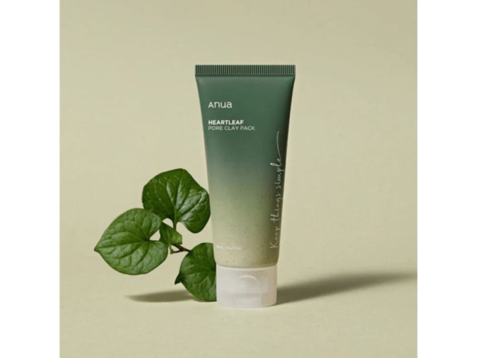 ANUA - HEARTLEAF PORE CLAY PACK - Jemná jílová maska na póry s houttuynií srdčitou 100 ml