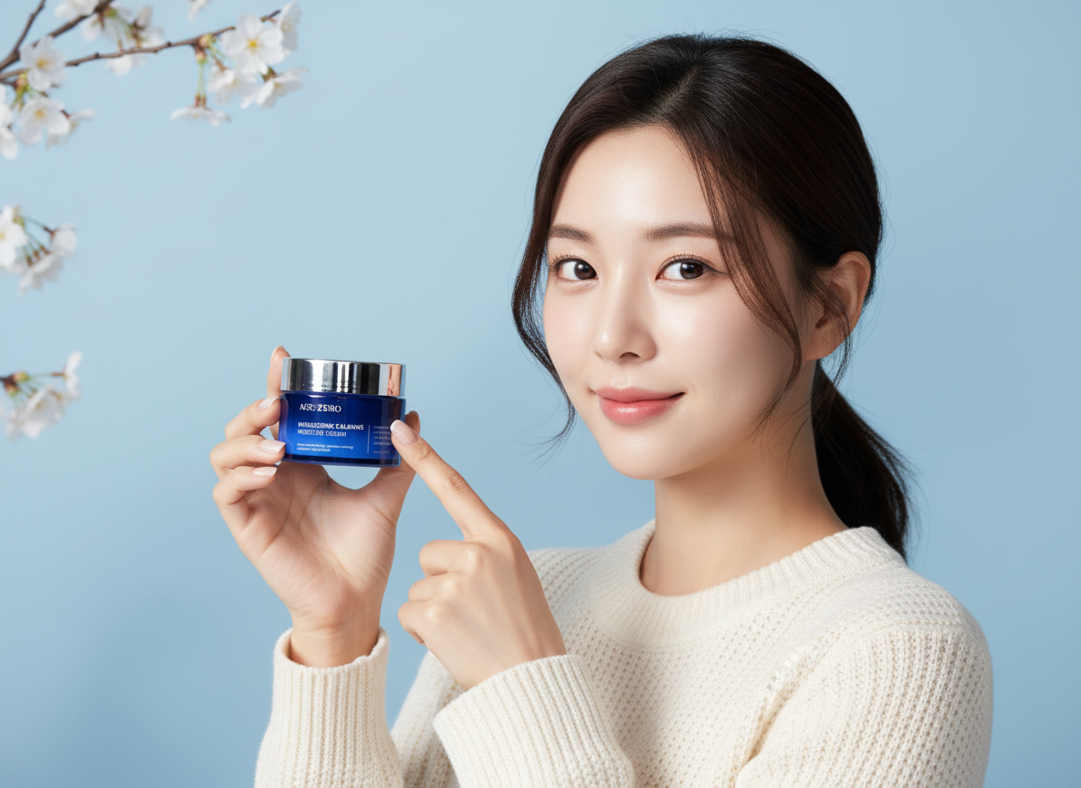 AGE:ZERO - HYALURONIC CALMING MOISTURE CREAM - Zklidňující hydratační krém s kyselinou hyaluronovou a centellou 200 ml