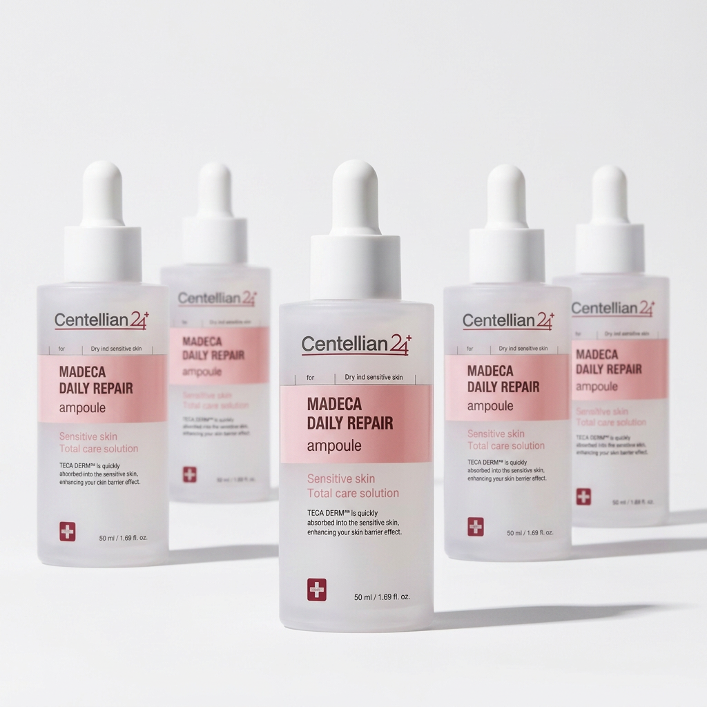 Centellian24 - Madeca Daily Repair Ampoule - Regenerační ampule s TECA komplexem, probiotiky a ceramidy pro obnovu kožní bariéry 50 ml