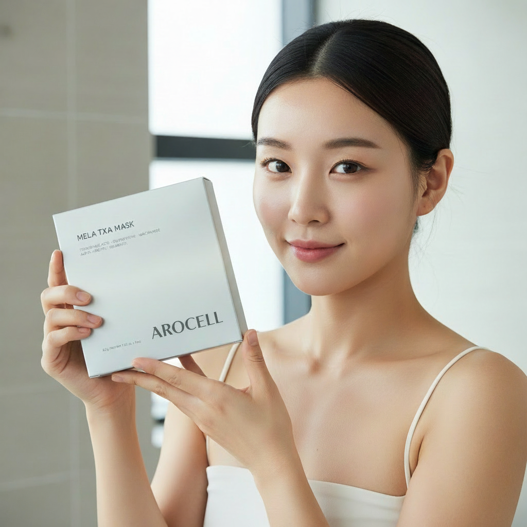 AROCELL - Mela TXA Mask - Rozjasňující a sjednocující maska s TXA a PDRN 25 g