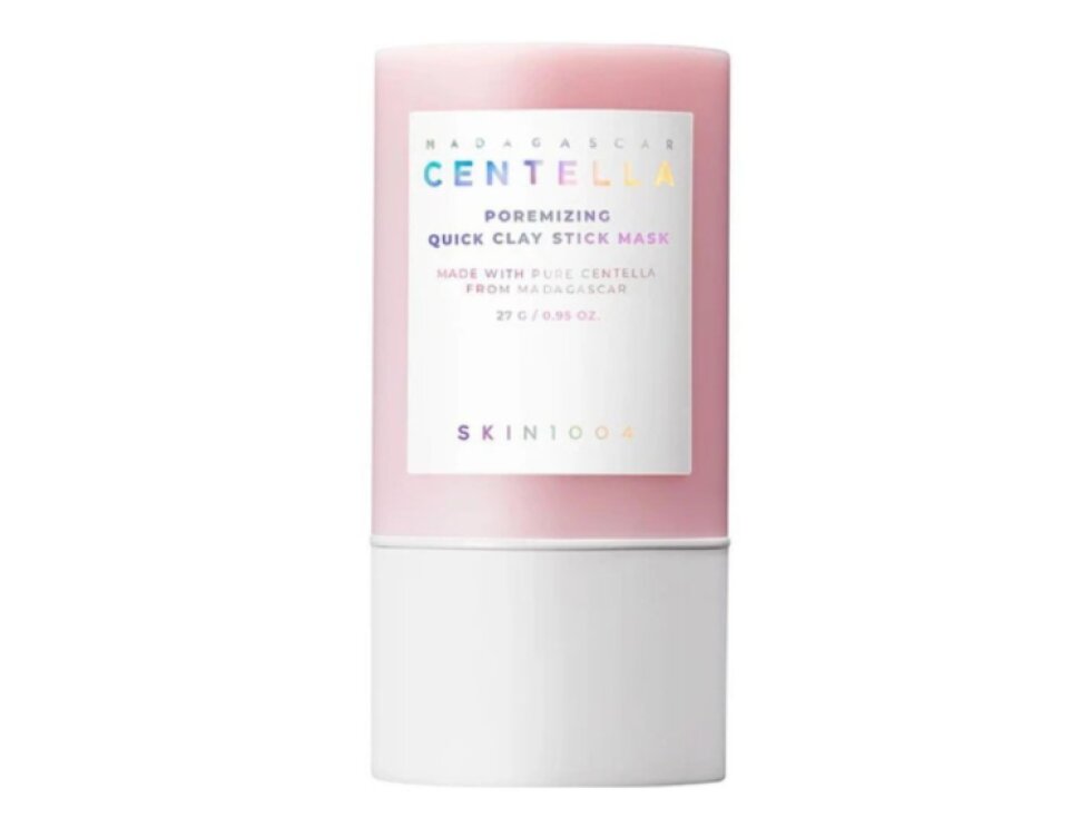 SKIN1004 - MADAGASCAR CENTELLA POREMIZING QUICK CLAY STICK MASK - Čisticí jílová maska ve formě tyčinky pro rychlé stažení pórů 27 g