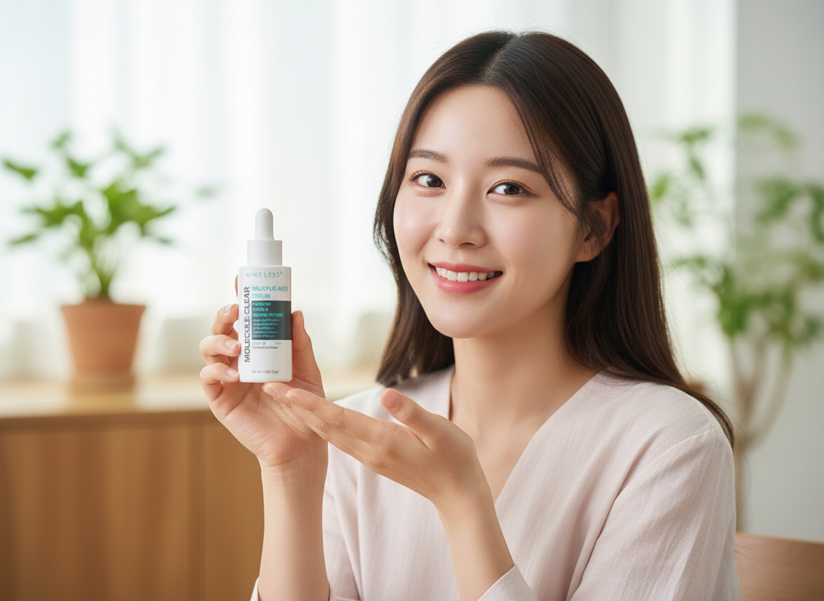 NINE LESS - MOLECULE CLEAR SALICYLIC ACID SERUM - Čisticí sérum s kyselinou salicylovou pro ucpané póry, akné a nerovnou texturu pleti 30 ml