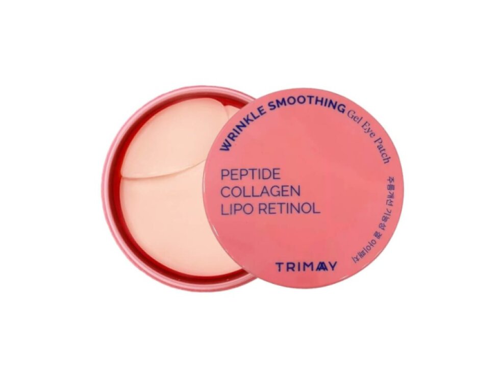 TRIMAY - WRINKLE SMOOTHING GEL EYE PATCH - Vyhlazující hydrogelové polštářky pod oči proti vráskám 60 ks