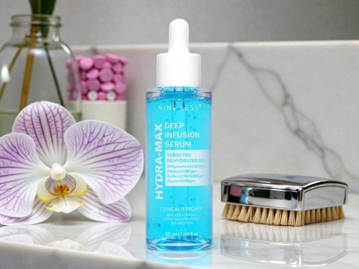 NINE LESS - HYDRA MAX DEEP INFUSION SERUM - Hloubkově hydratační sérum s ceramidy a kyselinou hyaluronovou 50 ml