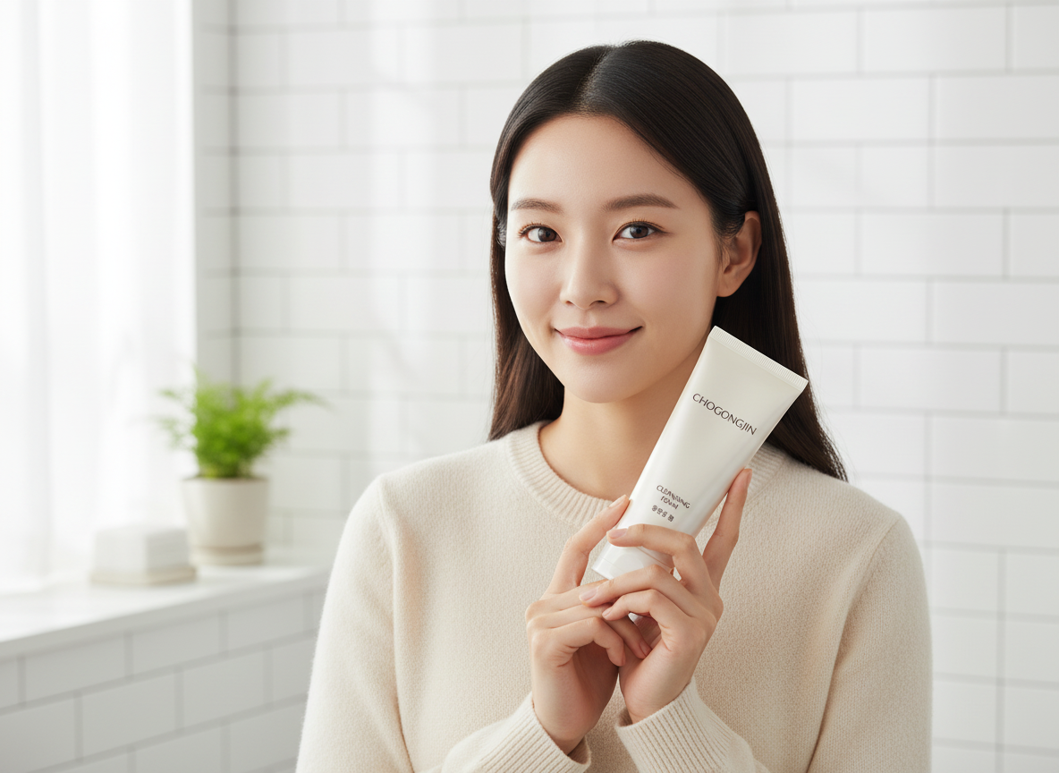 CHOGONGJIN - CLEANSING FOAM - Luxusní čisticí pěna s bylinnými extrakty pro dokonale čistou a vyváženou pleť 150 ml