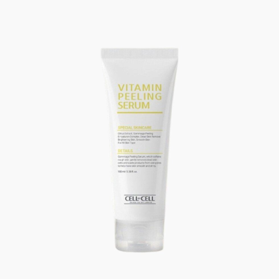 Cell By Cell - Vitamin Peeling Serum - Jemné peelingové sérum s vitamínem C a yuzu pro rozjasnění a vyhlazení pleti 100 ml