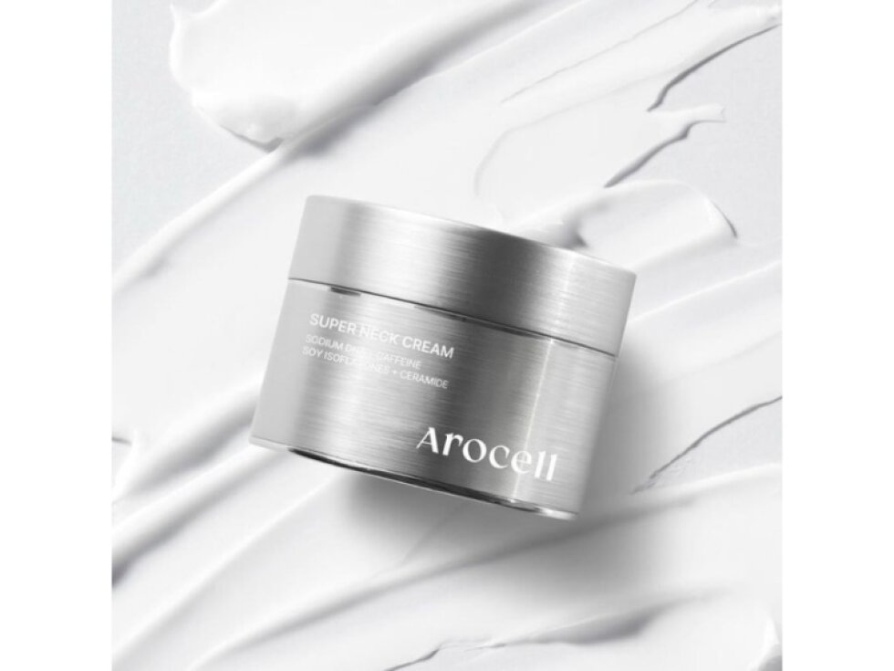 AROCELL - SUPER POWER NECK CREAM - Intenzivní zpevňující krém pro krk a oční okolí 80 g