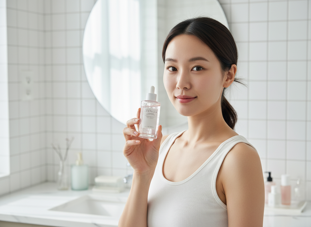 SKIN1004 - MADAGASCAR CENTELLA POREMIZING FRESH AMPOULE - Zklidňující a stahující pleťová ampule na póry 100 ml