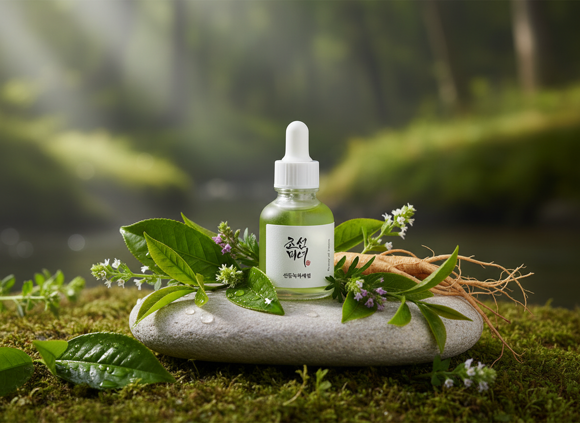 BEAUTY OF JOSEON - CALMING SERUM GREEN TEA + PANTHENOL - VELKÉ BALENÍ Zklidňující a hydratační sérum s zeleným čajem a panthenolem 60 ml