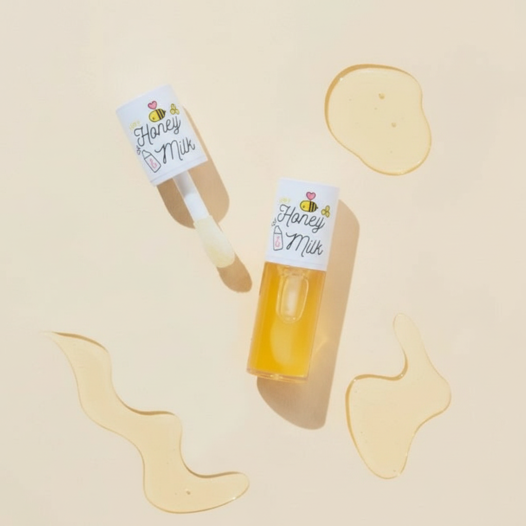 Apieu - Honey & Milk Lip Oil - Vyživující olej na rty s medem a mlékem 5 g