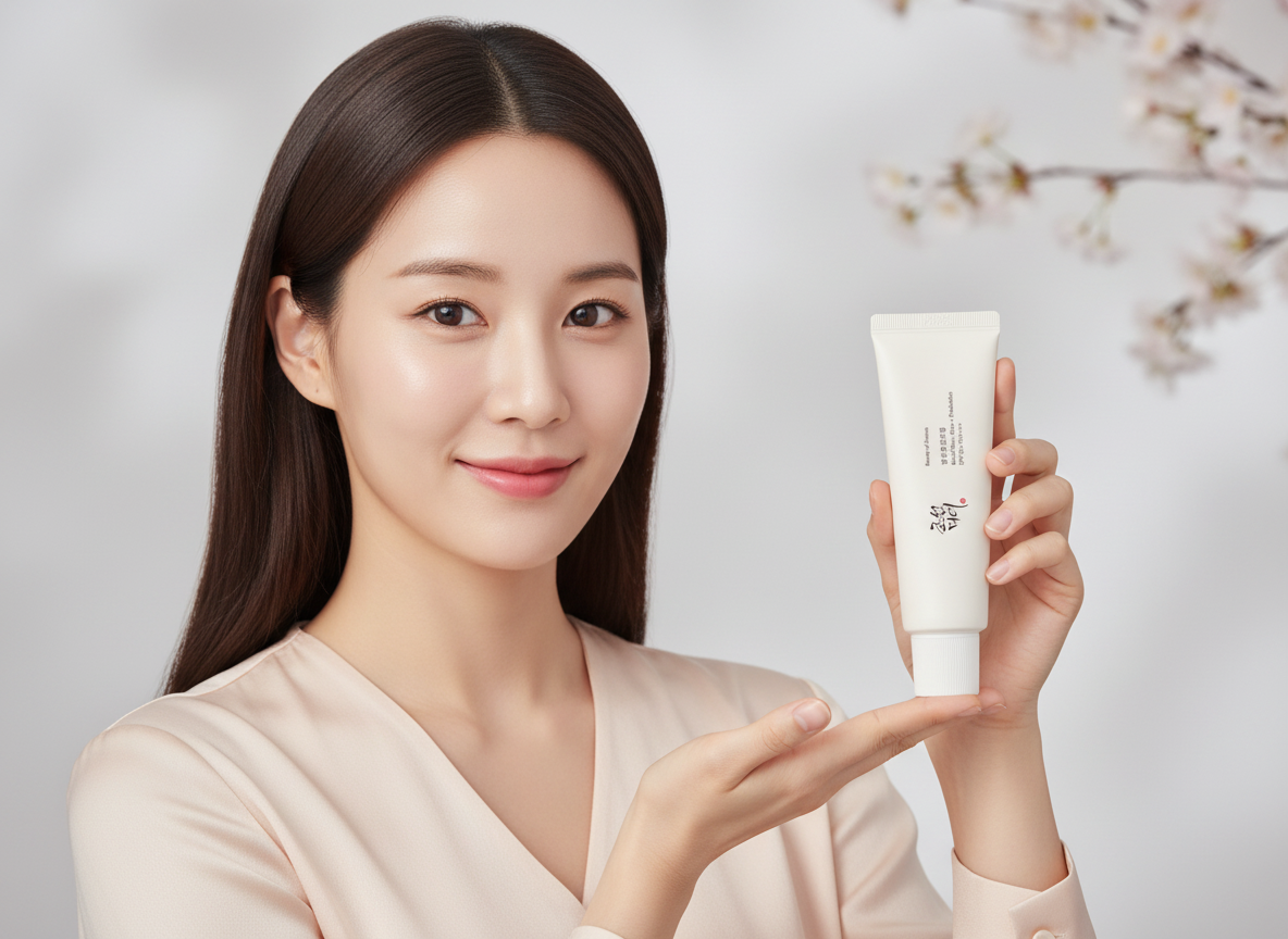 BEAUTY OF JOSEON - RELIEF SUN RICE & PROBIOTIC SPF50+ PA++++ - Lehký hydratační opalovací krém s rýží a probiotiky pro každodenní ochranu pleti 50 ml