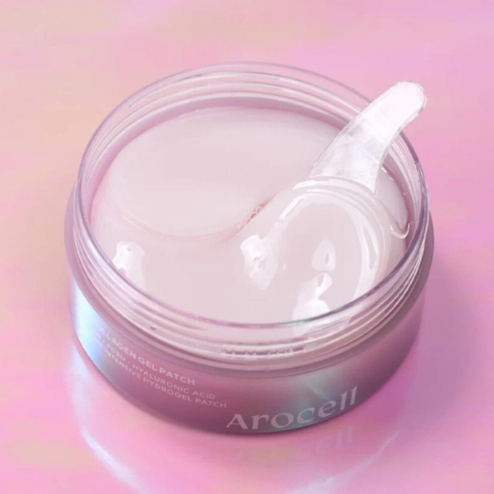 Arocell - Super Collagen Gel Patch - Hydrogelové kolagenové polštářky s PDRN, exosomy, EGF a peptidy 60 ks