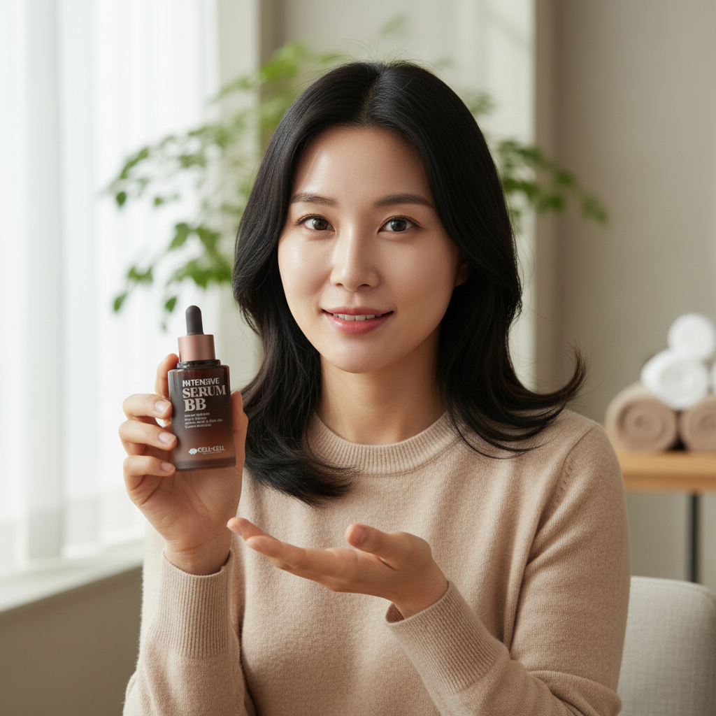CELL BY CELL - INTENSIVE SERUM BB - Multifunkční pleťové sérum s BB efektem, světlý odstín, SPF 34 PA 50 ml