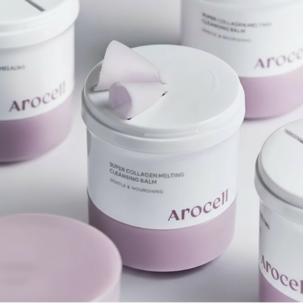 Arocell - Super Collagen Melting Cleansing Balm - Kolagenový odličovací balzám pro šetrné, ale důkladné čištění pleti 100 g