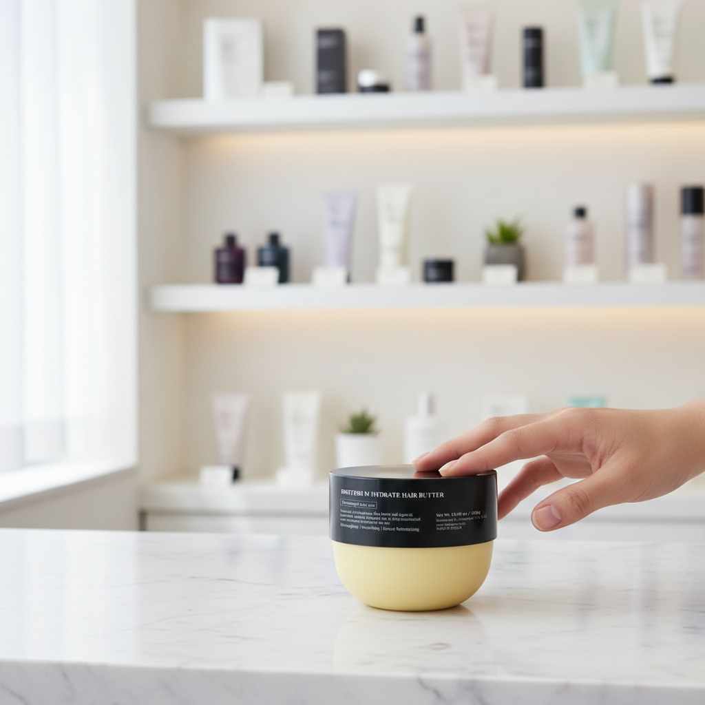 BRITISH M - HYDRATE HAIR BUTTER - Korejská vlasová maska 300 g