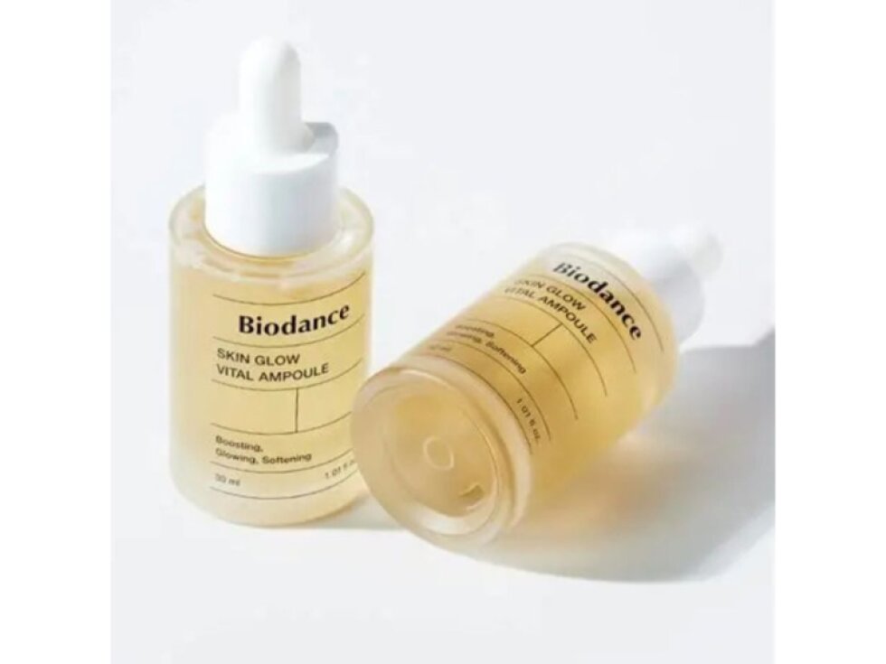 BIODANCE - SKIN GLOW VITAL AMPOULE - Rozjasňující a revitalizační ampule pro zdravý glow efekt pleti 50 ml
