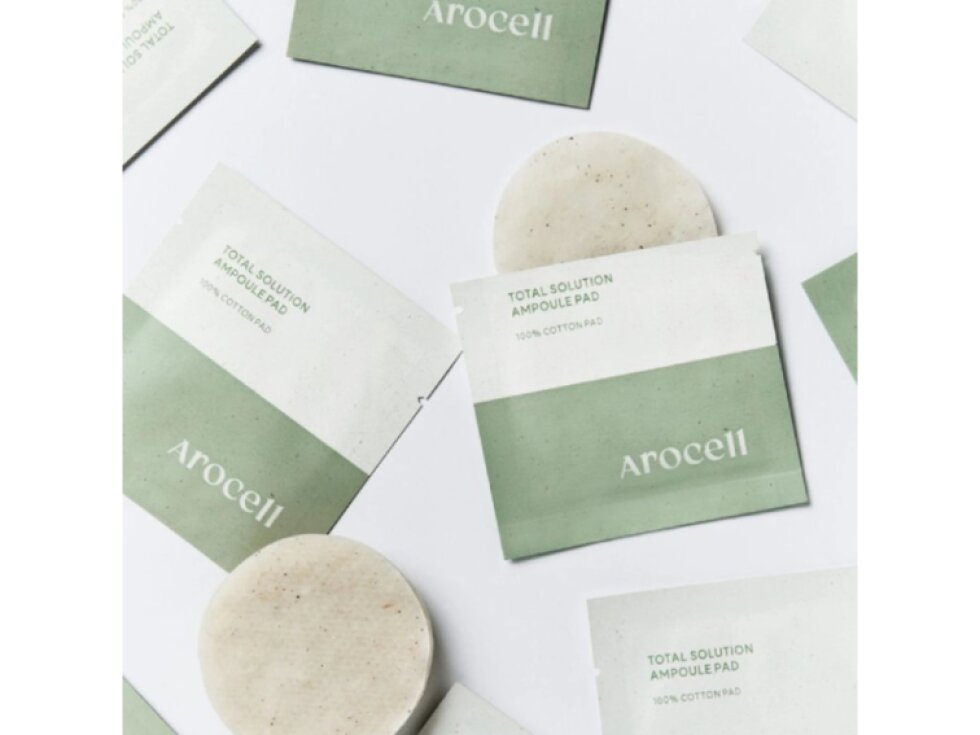 AROCELL - TOTAL SOLUTION AMPOULE PAD - Tonerové polštářky s peptidy a rostlinným retinolem 28x3,5ml