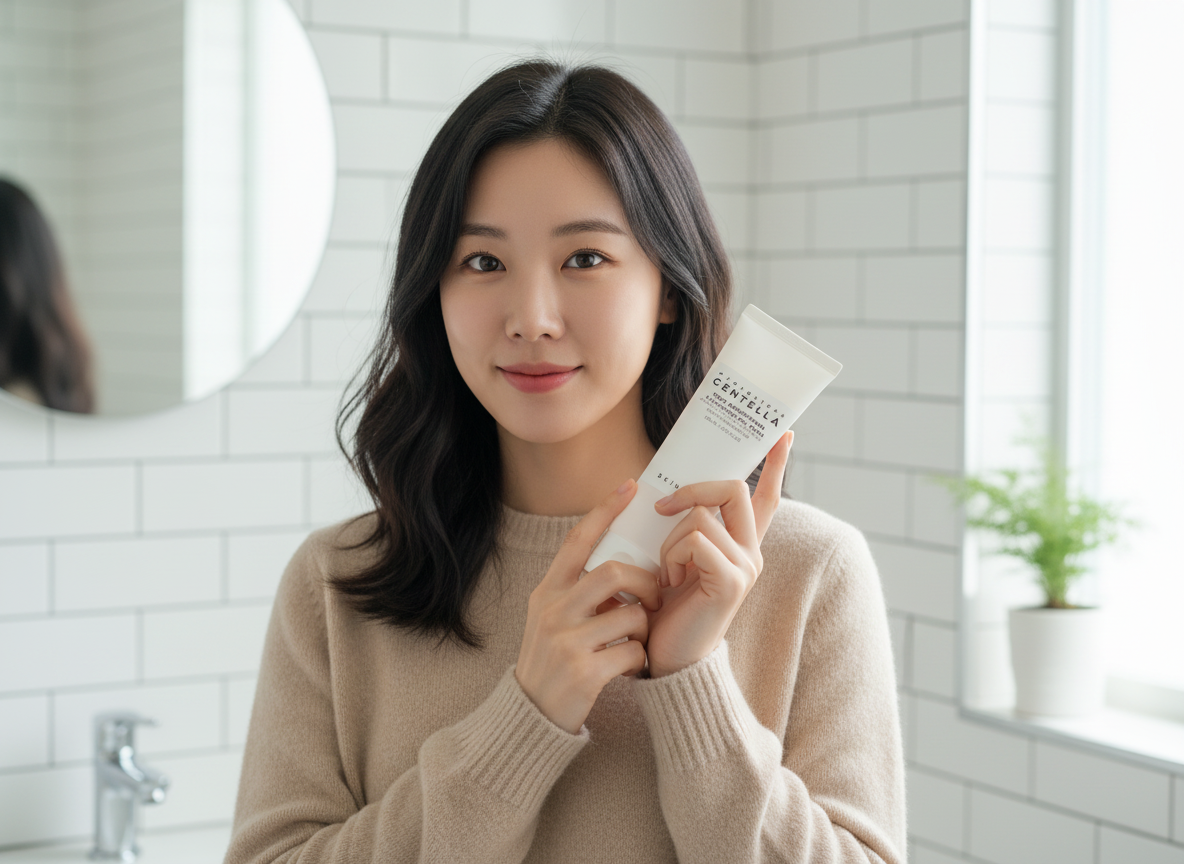 SKIN1004 - MADAGASCAR CENTELLA TONE BRIGHTENING CLEANSING GEL FOAM - Rozjasňující čisticí gelová pěna s Centellou 125 ml