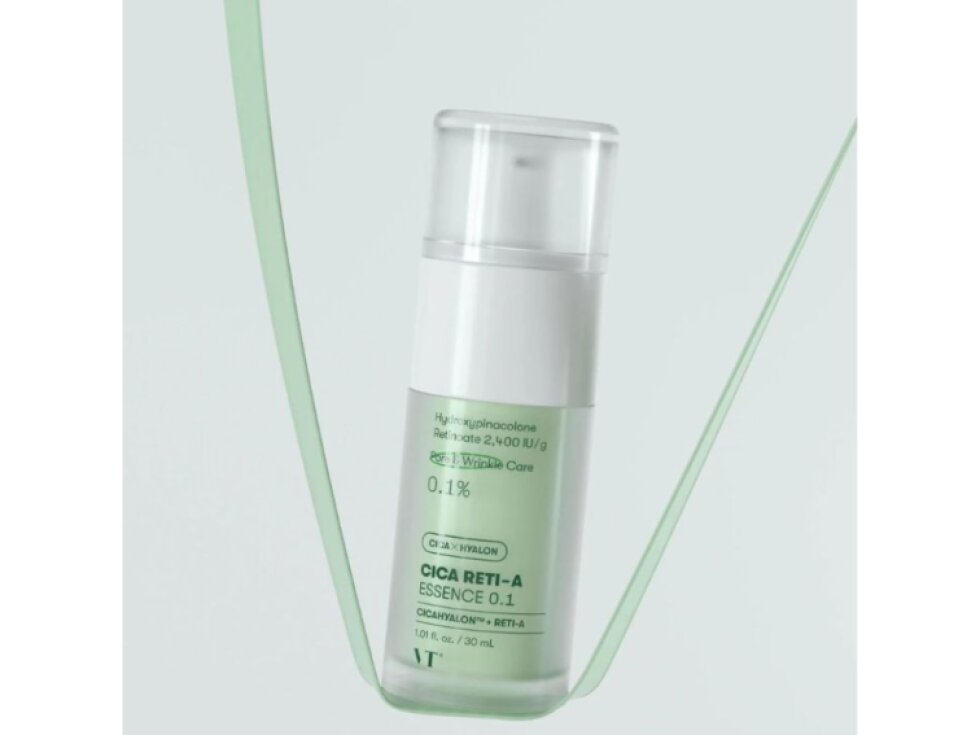 VT - CICA RETI-A ESSENCE 0.1 - Vysoce koncentrovaná esence s retinolem 0.1 % a centellou pro obnovu a omlazení pleti 30 ml