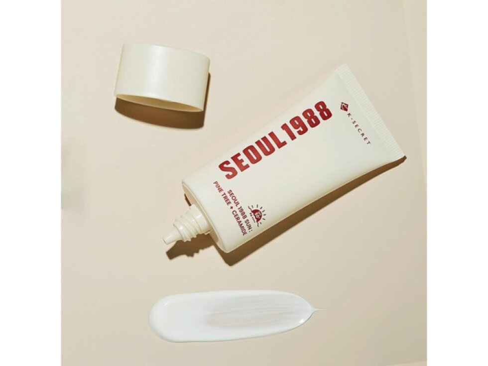 K-SECRET SEOUL - 1988 SUN : PINE TREE + CERAMIDE - Ochranný pleťový krém SPF 50+ PA++++ s extraktem z borovice a ceramidy 50 ml