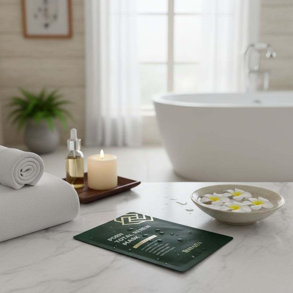 TERRAZEN - PDRN TOTAL RENEW MASK - Regenerační a hydratační protivrásková pleťová maska s PDRN27 ml