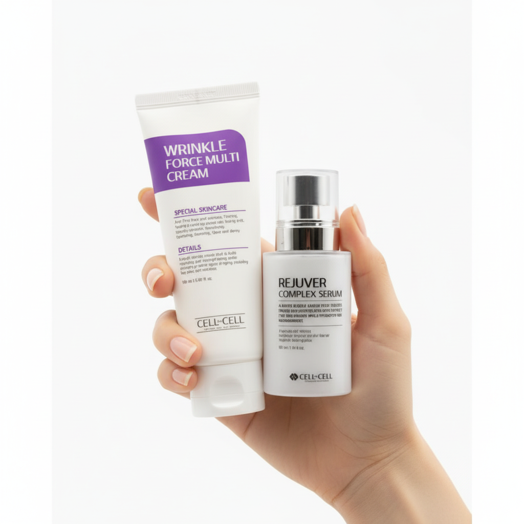 CELL BY CELL - ANTI-AGE COMBO - Exkluzivní set pro omlazení a regeneraci pleti 2 produkty