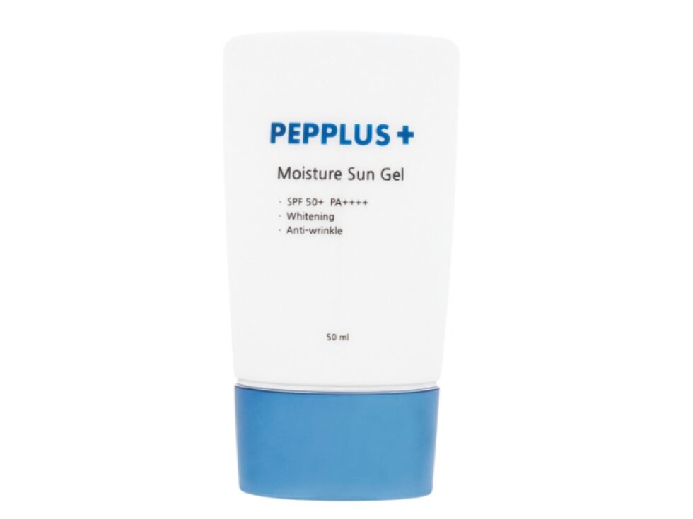 PEPPLUS+ - MOISTURE SUN GEL - Ultra lehký hydratační anti-age SPF krém 50+ PA++++ 50 ml