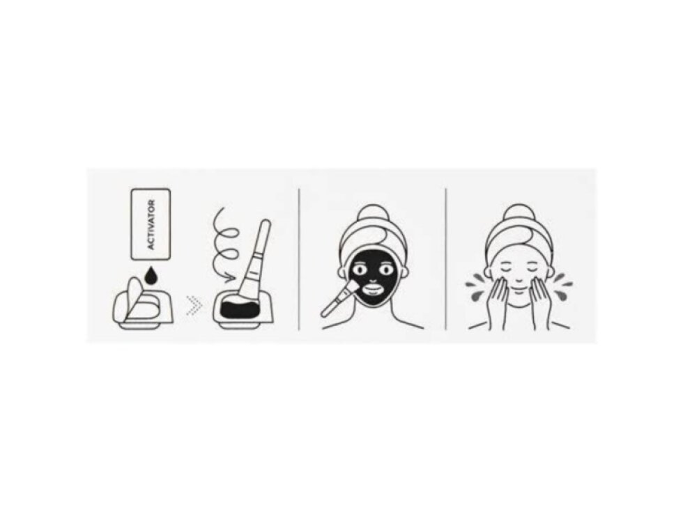 SKIN1004 - ZOMBIE BEAUTY MUMMY PACK & ACTIVATOR KIT - Zpevňující liftingová maska s aktivátorem 8 ks