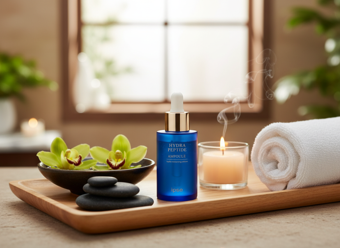 IPSE PREMIUM - HYDRA PEPTIDE AMPOULE - Hydratační pleťové sérum s peptidy 50 ml