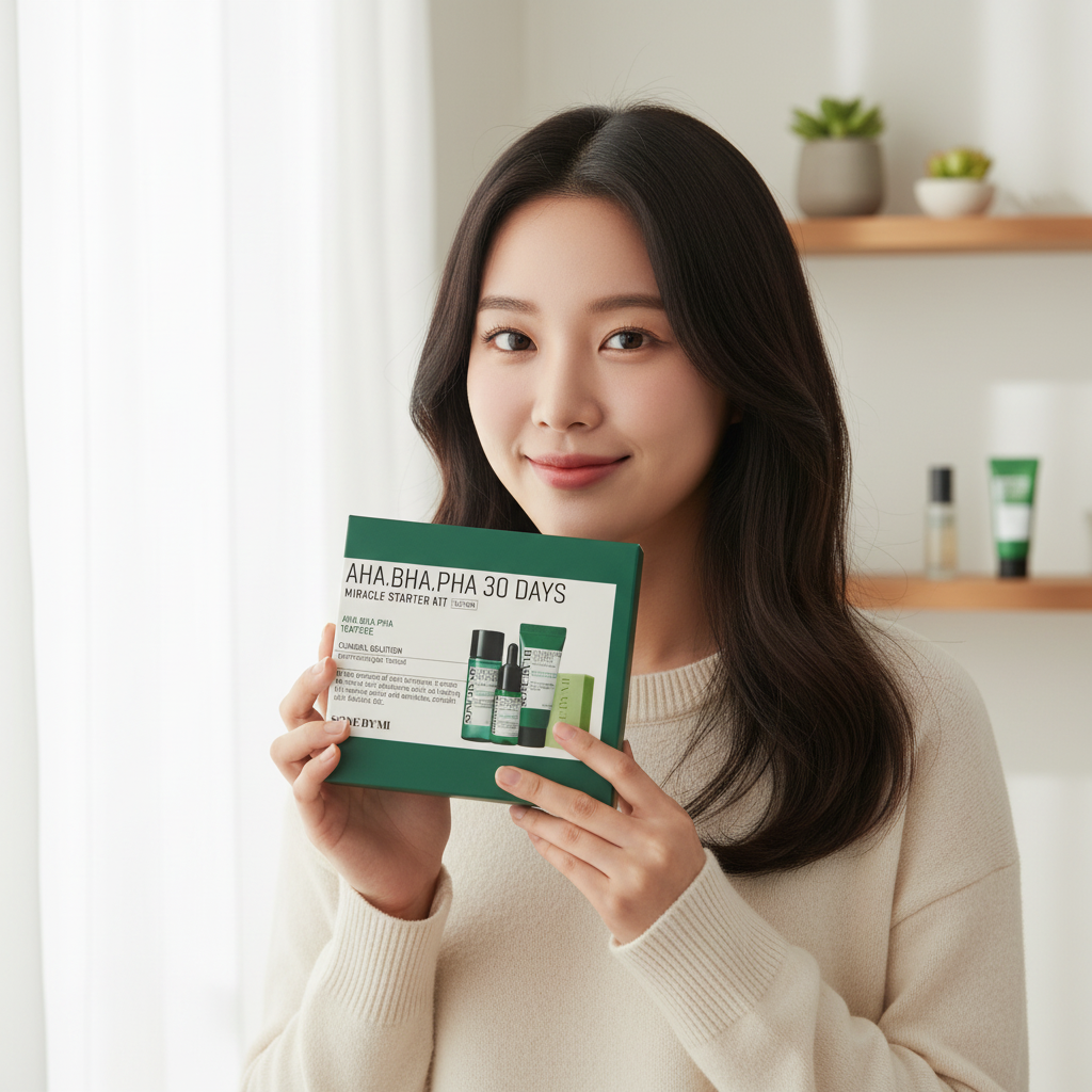 SOME BY MI – AHA-BHA-PHA Miracle Starter Kit – Kompletní mini anti-akné rutina 4 produkty