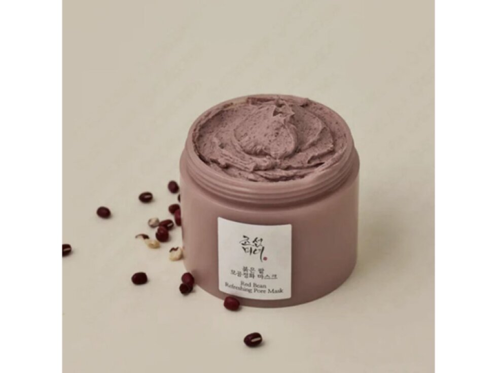 BEAUTY OF JOSEON - RED BEAN REFRESHING PORE MASK - Čisticí a zklidňující jílová maska s červenými fazolemi pro viditelně čistší póry 140 ml