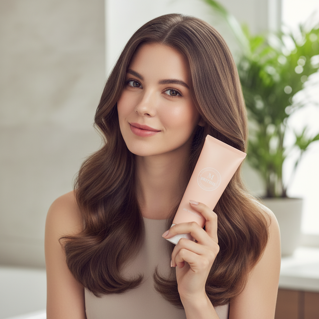 BRITISH M - AIRY WAVE CREAM - Lehký krém pro přirozené vlny a objem 150 g