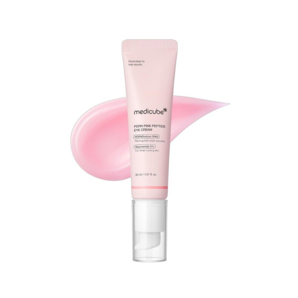 Medicube - PDRN Pink Peptide Eye Cream - Regenerační oční krém s PDRN a peptidy 30 ml