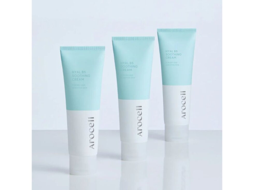 AROCELL - HYAL B5 SOOTHING CREAM - Uklidňující hydratační krém s panthenolem a 8 typy kyseliny hyaluronové 80 g