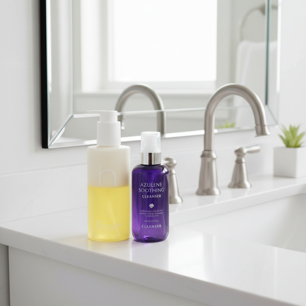 CELL BY CELL & HAMÉL - ODLIČOVACÍ KOMBO OLGY MENZELOVÉ - Dvoufázové profesionální čištění pleti pro citlivou, reaktivní a namáhanou pleť