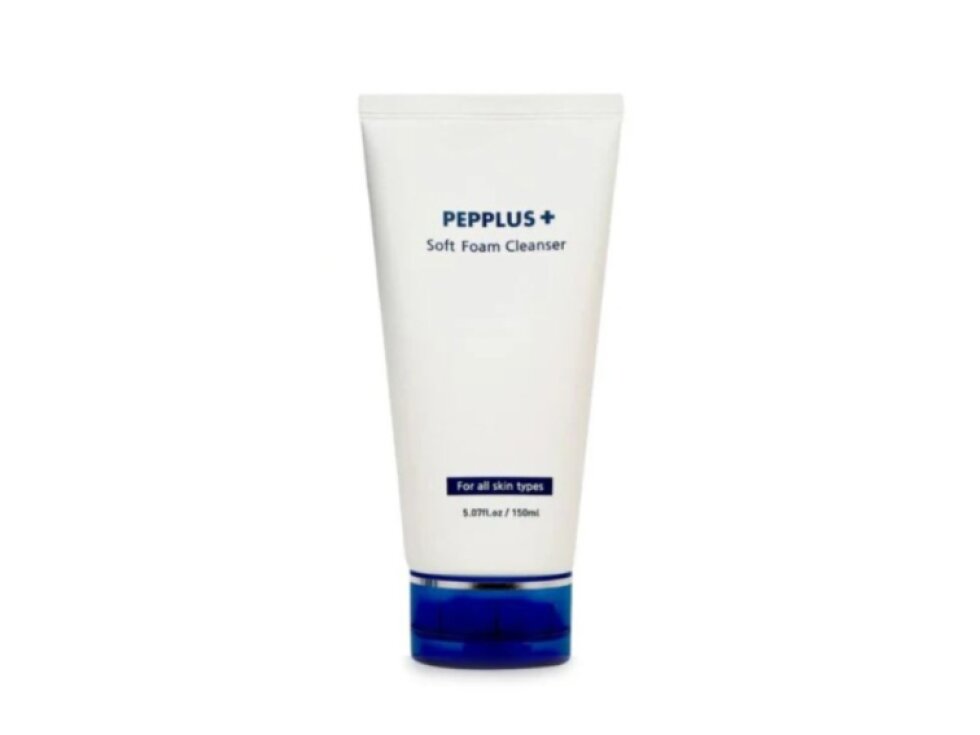PEPPLUS+ - SOFT FOAM CLEANSER - Jemná čisticí pěna s peptidy a rostlinnými extrakty 150 ml