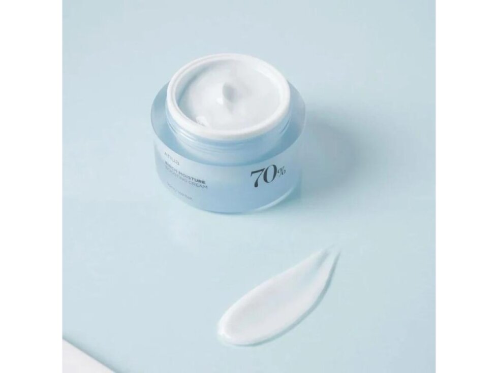 ANUA - BIRCH MOISTURE BOOSTING CREAM - Intenzivně hydratační krém s březovou mízou a skvalanem 50 ml