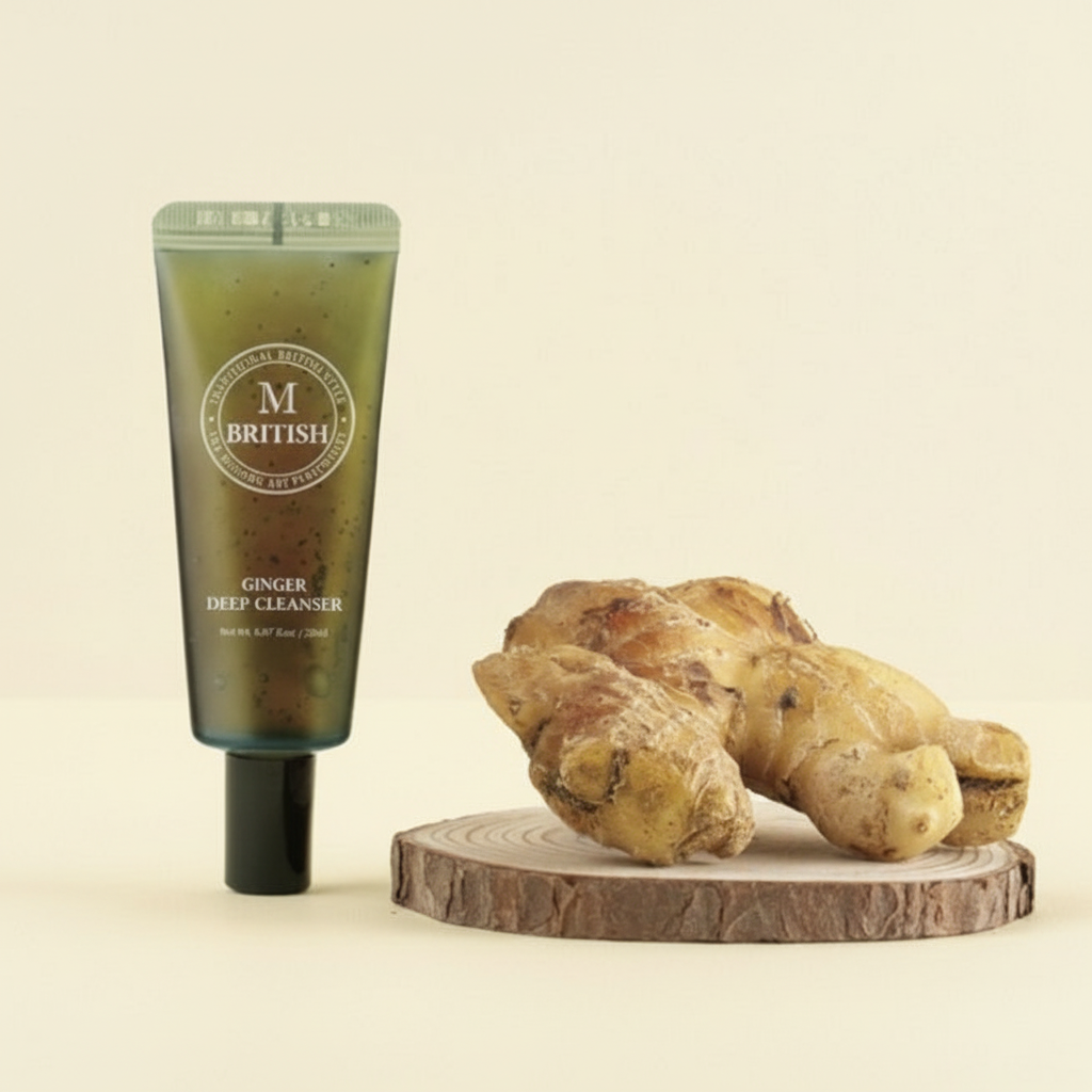 BRITISH M - KOMPLETNÍ VLASOVÝ RITUÁL S KOMBUCHOU - Profesionální 5kroková péče o pokožku hlavy a vlasy