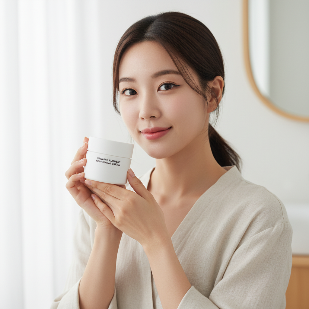 Whamisa - Organic Flowers Nourishing Cream - BIO Anti Aging pleťový výživný krém 50 ml