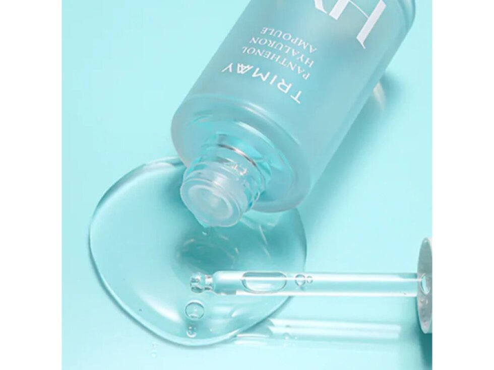 TRIMAY - PANTHENOL HYALURON AMPOULE - Zklidňující a hydratační ampule pro obnovu kožní bariéry 50 ml