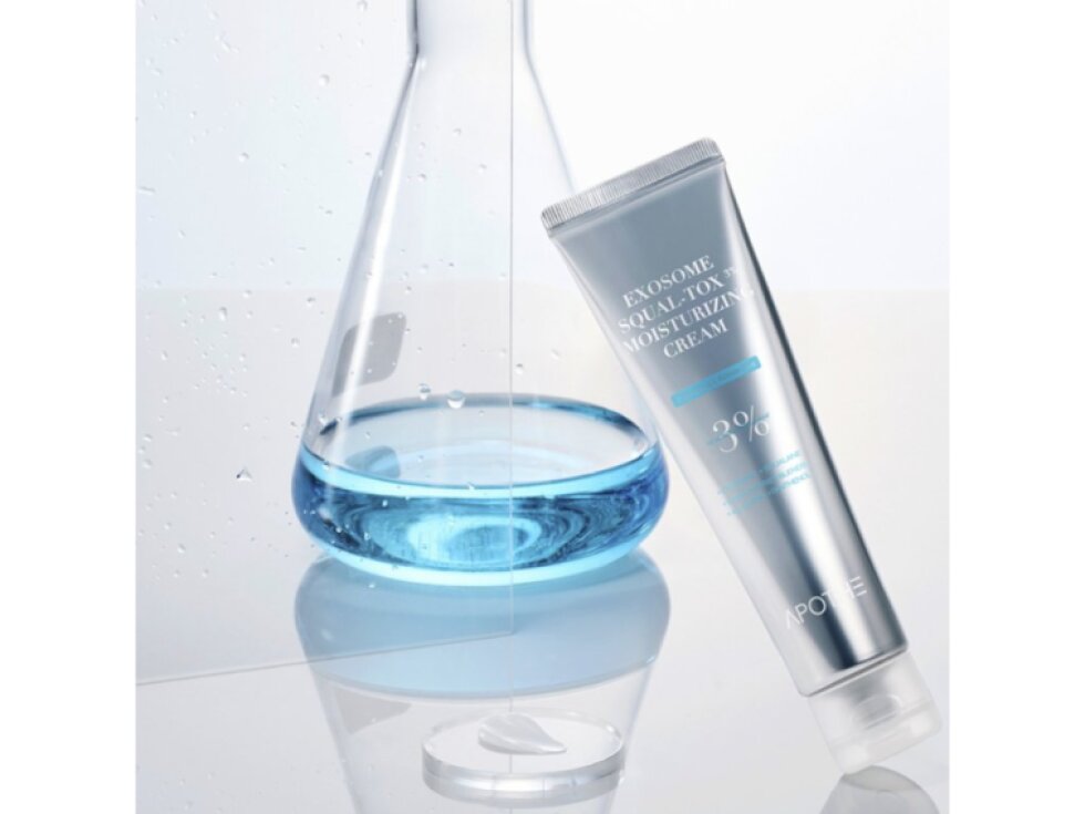APOTHE - EXOSOME SQUAL-TOX 3% MOISTURIZING CREAM - Regenerační hydratační krém s exozomy, skvalanem a niacinamidem 60 ml