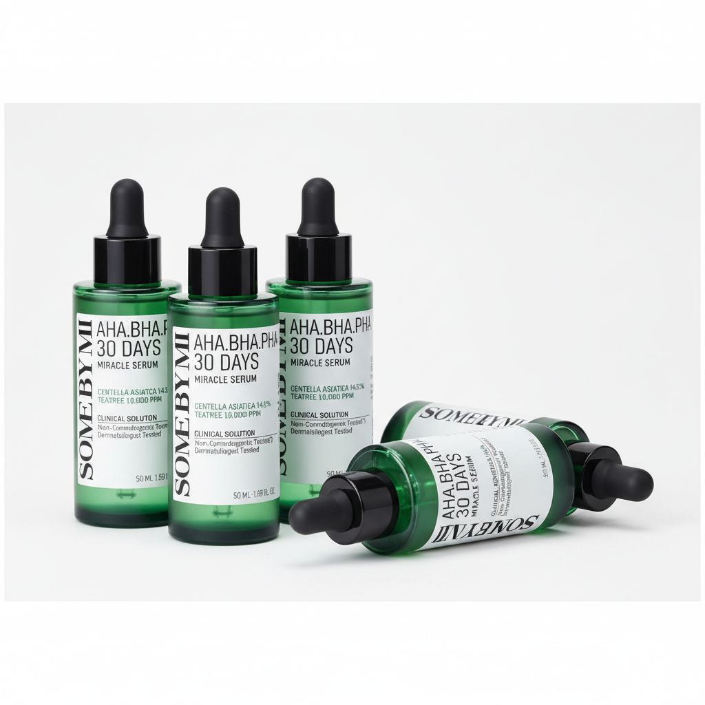 SOME BY MI – AHA-BHA-PHA 30 Days Miracle Serum – Sérum proti akné s kyselinami a Centella Asiatica 50 ml