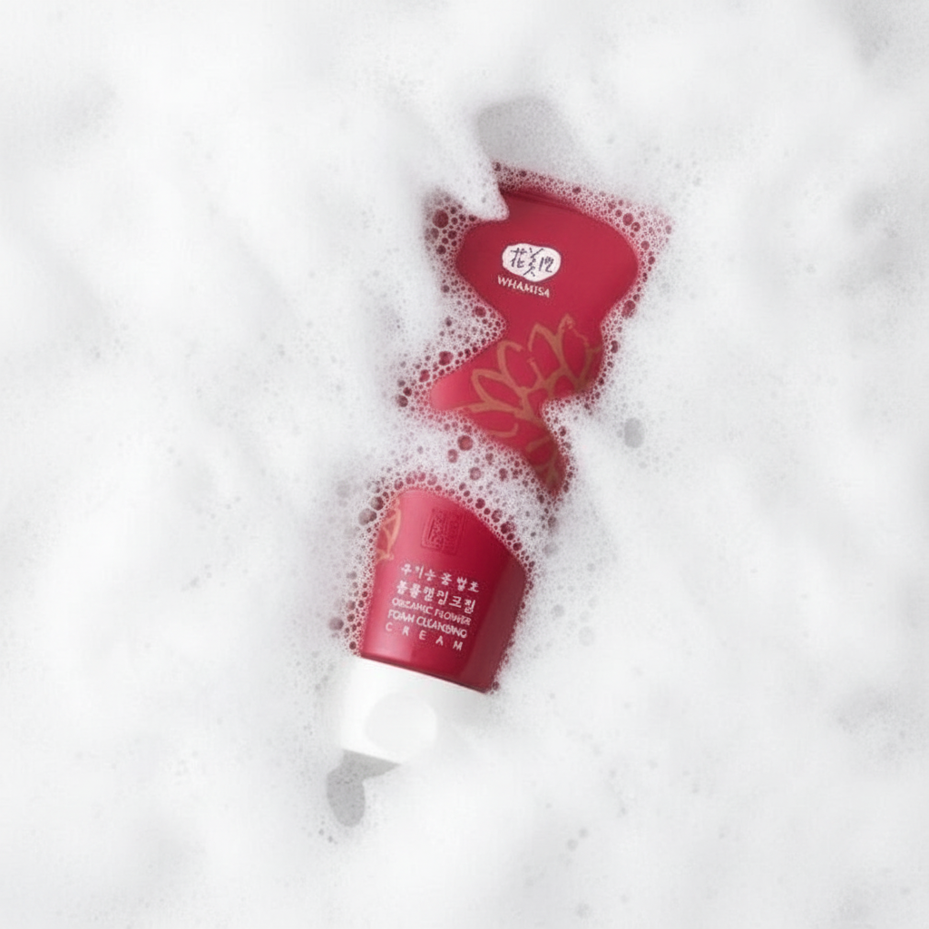 Whamisa - Organic Foam Cleansing Cream - Bio čistící pěnový krém 150 mll NOVÉ BALENÍ