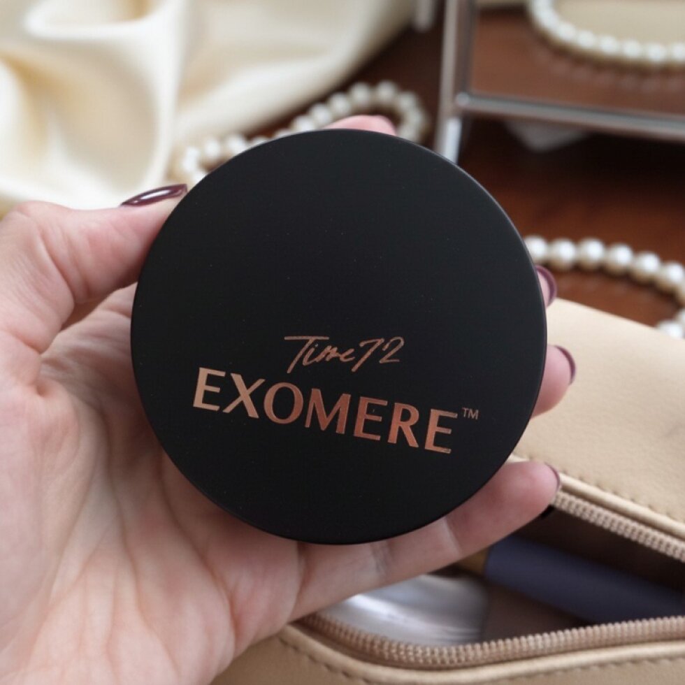 Exomere - Recovery Balm Plus - Regenerační cushion make-up s exosomy Hallabong, peptidy a SPF 35 PA++ - odstín 25, 15 g