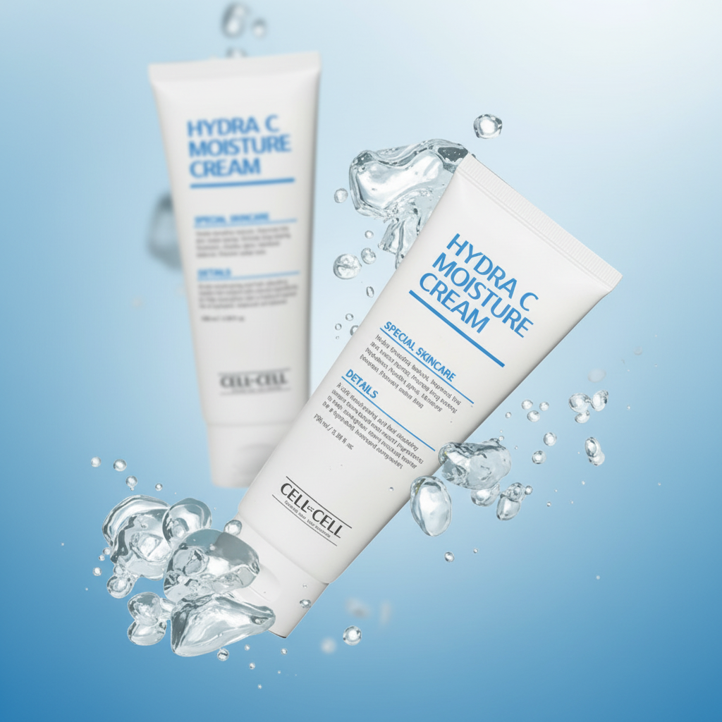 CELL BY CELL - HYDRA C MOISTURE CREAM - Vysoce hydratační pleťový krém s vitamínem C 100 ml