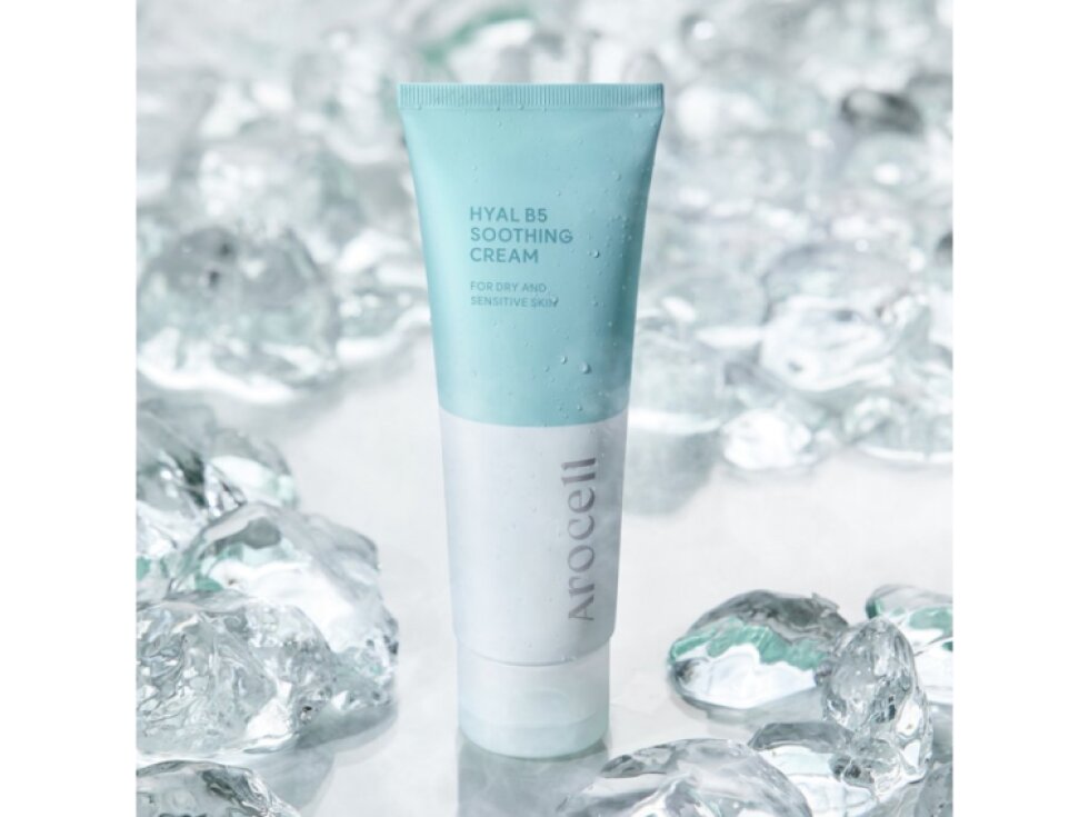 AROCELL - HYAL B5 SOOTHING CREAM - Uklidňující hydratační krém s panthenolem a 8 typy kyseliny hyaluronové 80 g