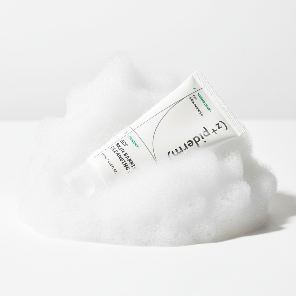 Z+piderm - EGF Skin Barrier Cleansing Foam - Jemná čisticí pěna s EGF na ochranu kožní bariéry 120 ml